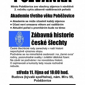 Akademie 3V Zábavná historie české šlechty