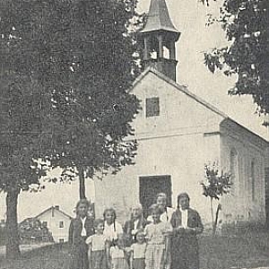 Kaple v Myslívi, 1938.
