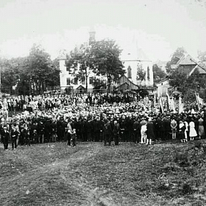 Oslavy 25. výročí založení spolku dobrovolných hasičů v Pleši - 25.6.1926.