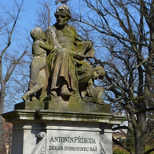 Domažlice - památník Antonína Příhody
