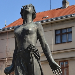 Domažlice - pomník obětem nacismu