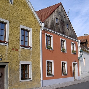Horšovský Týn - domy v ulici Prokopa Holého