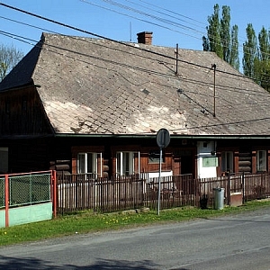 Pec pod Čerchovem - rodný dům J. F. Hrušky