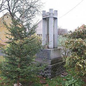 Těšovice - pomník