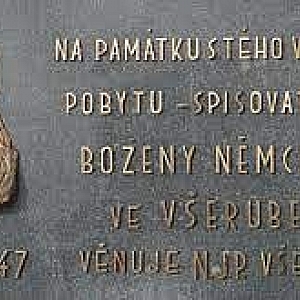 Všeruby - památník Boženy Němcové